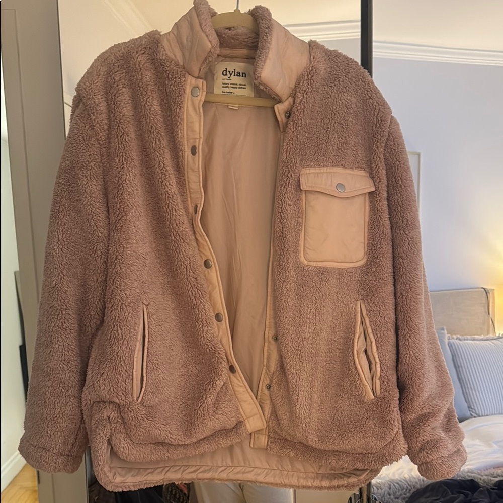 Dylan Pink Fleece Jacket